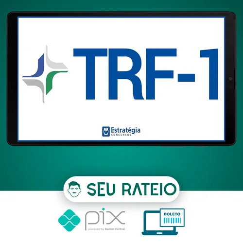 Pacote - TRF 1ª Região (Técnico Judiciário - Área Administrativa) Pacote Completo - Estratégia Concursos