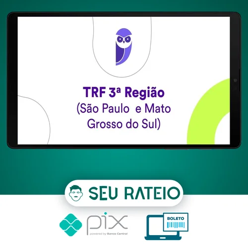 Pacote - TRF 3ª Região (Técnico Judiciário - Especialidade Segurança e Transporte - Estratégia Concursos