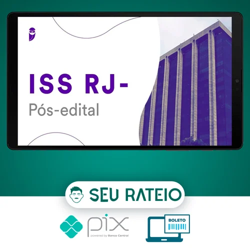 Pacote - ISS-RJ (Fiscal de Rendas do Município) Pacote - 2023 (Pós-Edital) - Estratégia Concursos