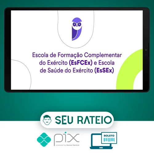 Pacote - EsFCEx e EsSEX (Direito) Pacote - 2023 (Pós-Edital) - Estratégia Concursos