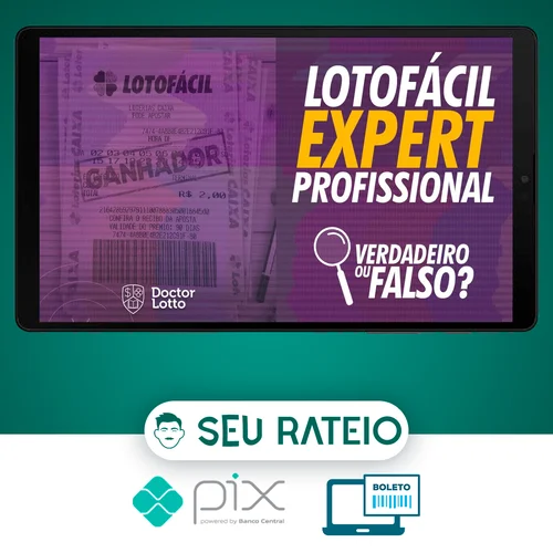 Método Lotofacil Expert Profissional - Autor Desconhecido