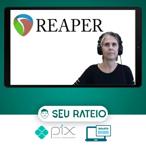 Gravação e Edição de Voz com Reaper - Sandra Silvério