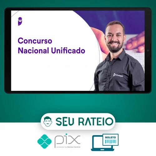 CNU - Concurso Nacional Unificado - Bloco 8 - Pacote Abrangente para a Área - Estratégia Concursos