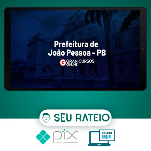 Prefeitura de João Pessoa PB: Farmacêutico (Pós Edital) - Gran Cursos Online