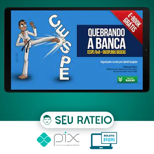 Quebrar a Banca Cespe - Gran Cursos Online