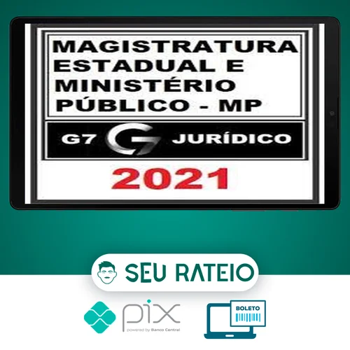 Curso Magistratura e Ministério Público Estadual - G7 Jurídico