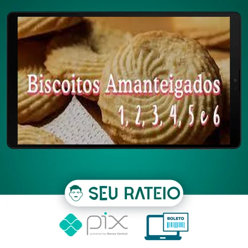 Curso de Biscoitos Amanteigados - Chef Cesar Yukio