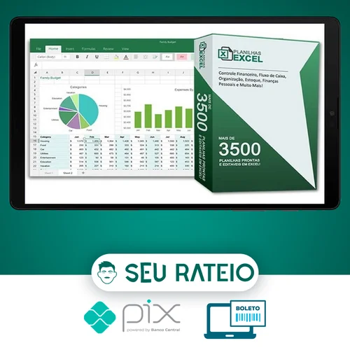 Excel Planilhas 3500 - Autoria Diversa