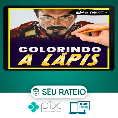 Colorindo a Lapis - Ei Nerd