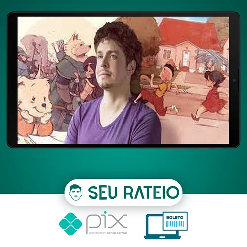 Criação de Personagem Para Quadrinhos - Vitor Cafaggi