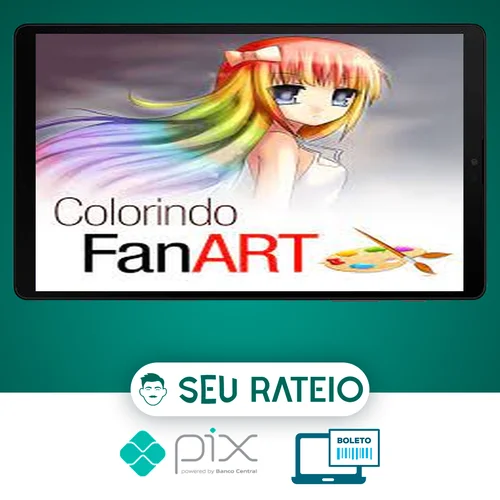 Curso de Pintura: Colorindo Fanart - Mayara Rodrigues