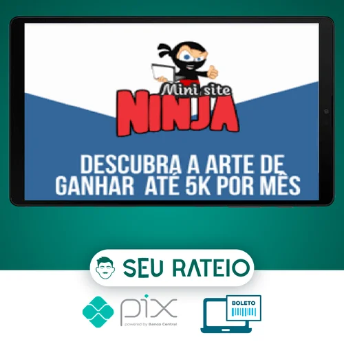 Mini Site Ninja 2.0 - Venha Ser Um Ninja