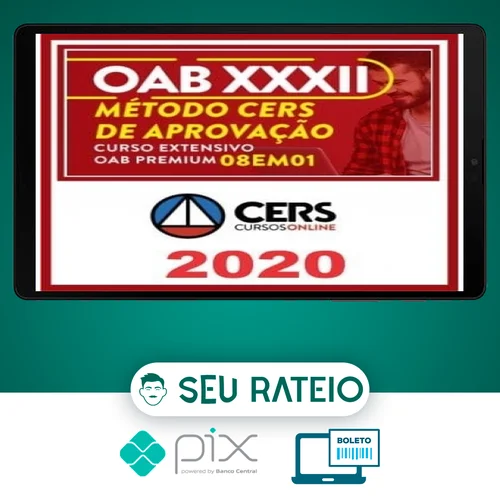 OAB XXXII CERS 2020: Método CERS de Aprovação - CERS