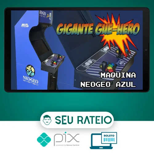 Eletrônica Para Arcades Fliperama - Gigante Gue-Hero