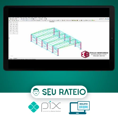 Dimensionamento de Edificio em Aço e Estruturas Mistas - Ítallo Bernardo