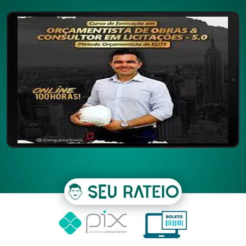 Curso de Formação em Orçamentista de Obras e Consultor em Licitações - Murilo Reis