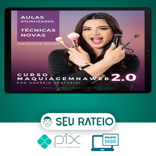 Curso Maquiagem Na Web - Andreia Venturini