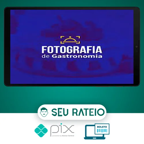 Curso Fotografia de Gastronomia - Aprendeaí