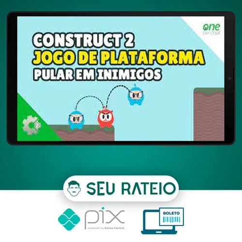 Aprenda a Criar Jogos com Construct 2: 10 Cursos em 1 - One Day Code