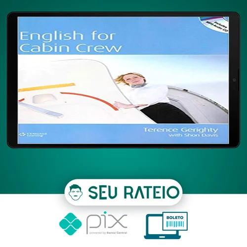 English For Cabin Crew Bre: Student Book + Audio Cd - Gerihty Terence [Inglês]