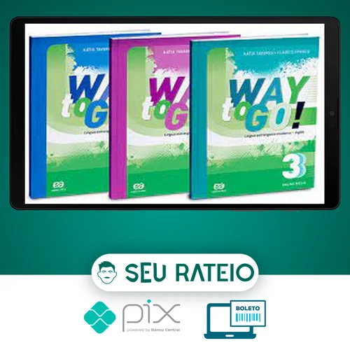 Livro de Inglês: Way To Go - Katia Tavares e Claudio Franco