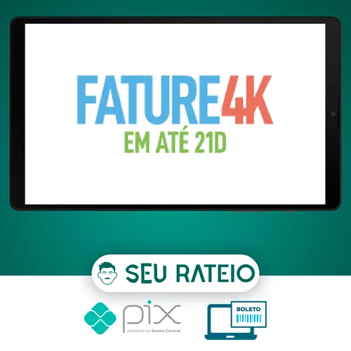 Fature 4k em até 21 dias - Jhonatan Berger