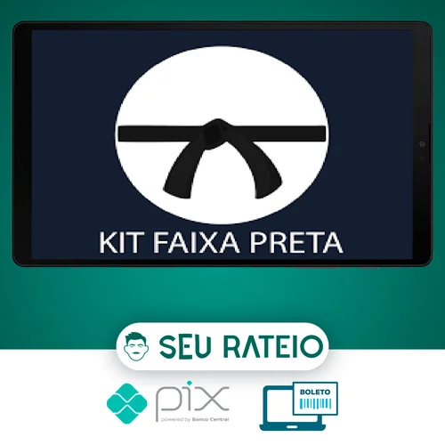 Kit Faixa Preta - Rodrigo Mourão