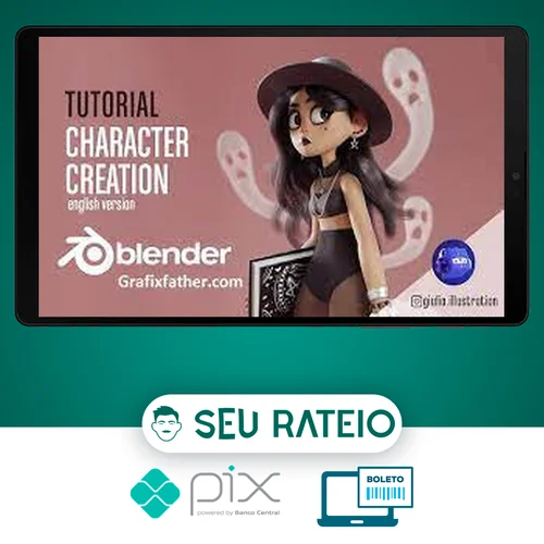 Gumroad: Character Creation in Blender - Giulia Marchetti [INGLÊS]