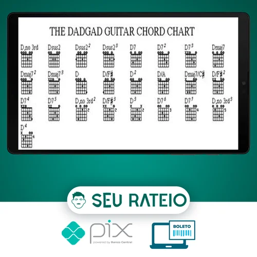 The DADGAD Guitar Chord Chart - Han Speek