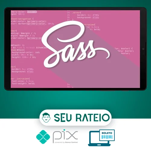 Curso Completo de Sass/Scss: do Iniciante ao Avançado - Tássio Gonçalves