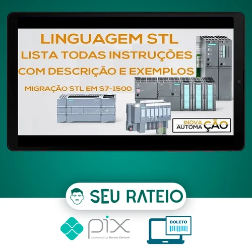 Aprenda Linguagem Stl do Clp da Siemens - Wagner Sombra