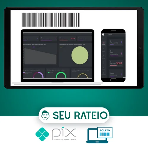 CodeIgniter 4: Sistema de Ordem de Serviço com Boleto e ACL - Lucio Antonio de Souza