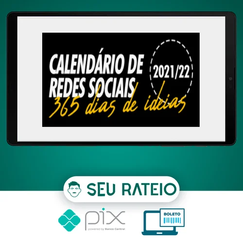 Calendário - 365 Dias De Conteúdo - Postar Pra Vender