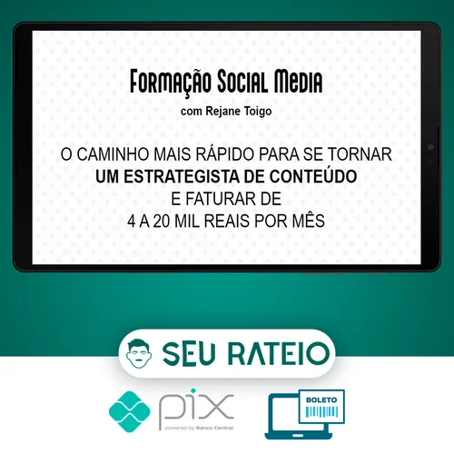 Formação na Profissão Social Media 2022 - Rejane Toigo