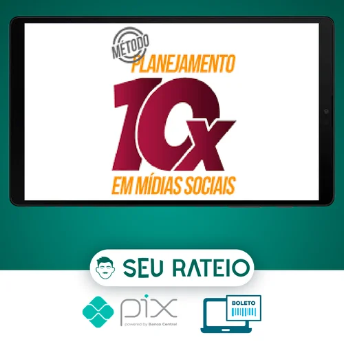 Planejamento 10x Em Mídias Sociais - O Melhor Do Marketing Digital