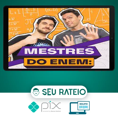 Mestres do Enem: Dominando a Matemática - Umberto Mannarino e Frederico